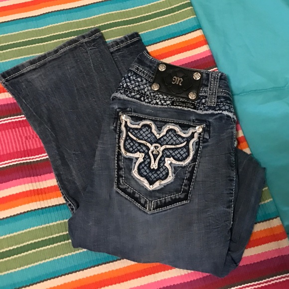 steer head miss me jeans